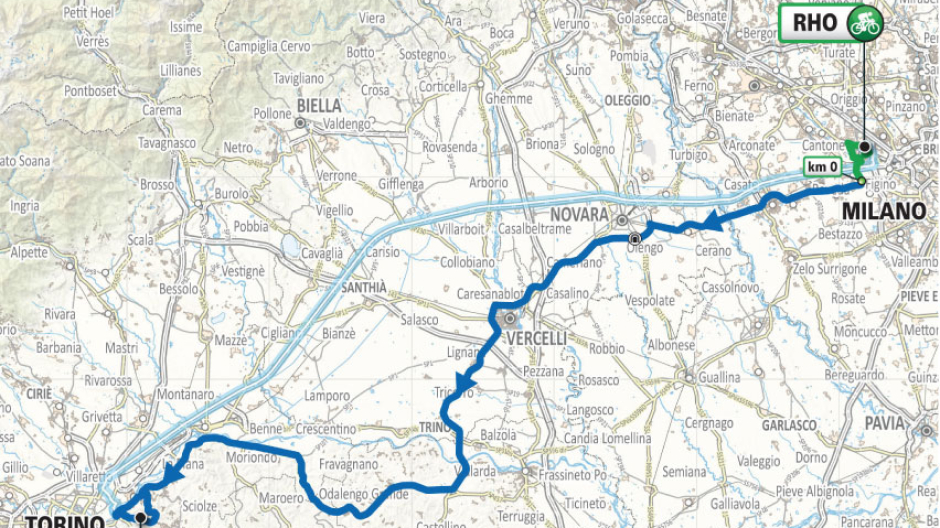Ciclismo, Milano-Torino: presentato il percorso dei 150 anni. Transito nel Novarese